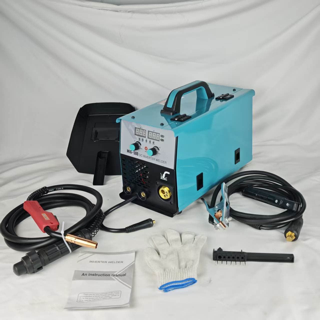 Cross-border Multi-function MIG Welder MIG 250 Portable 4-in-1 MAG Gas Shielded Welding Machine Inverter DC Welding Machine