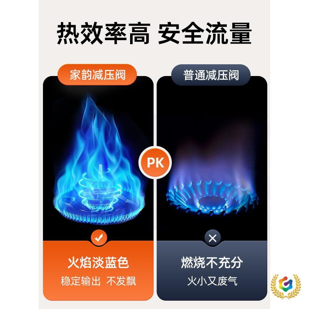✅ LPG pressure regulator new national standard commercial low-pressure valve 2.0 explosion-proof valve claypot rice cooker barbecue rice noodle machine multi-burner