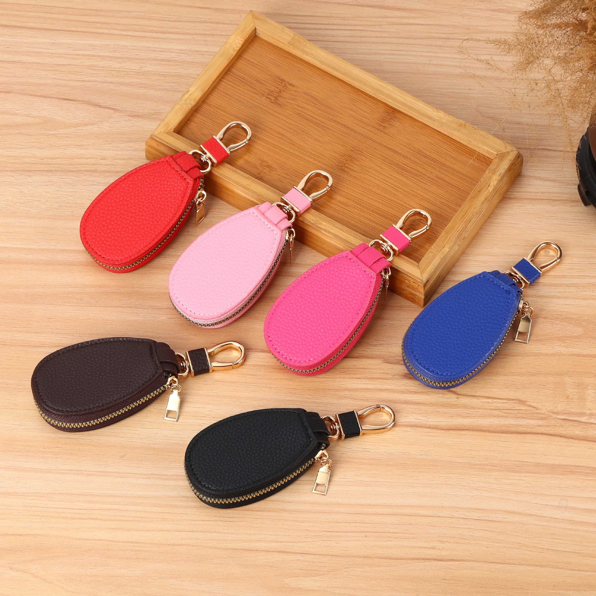 Dedicated Keychain Bag Universal Car Key Case, Large Capacity Multi-functional Key Storage Bag, Simple and Compact for Home Use