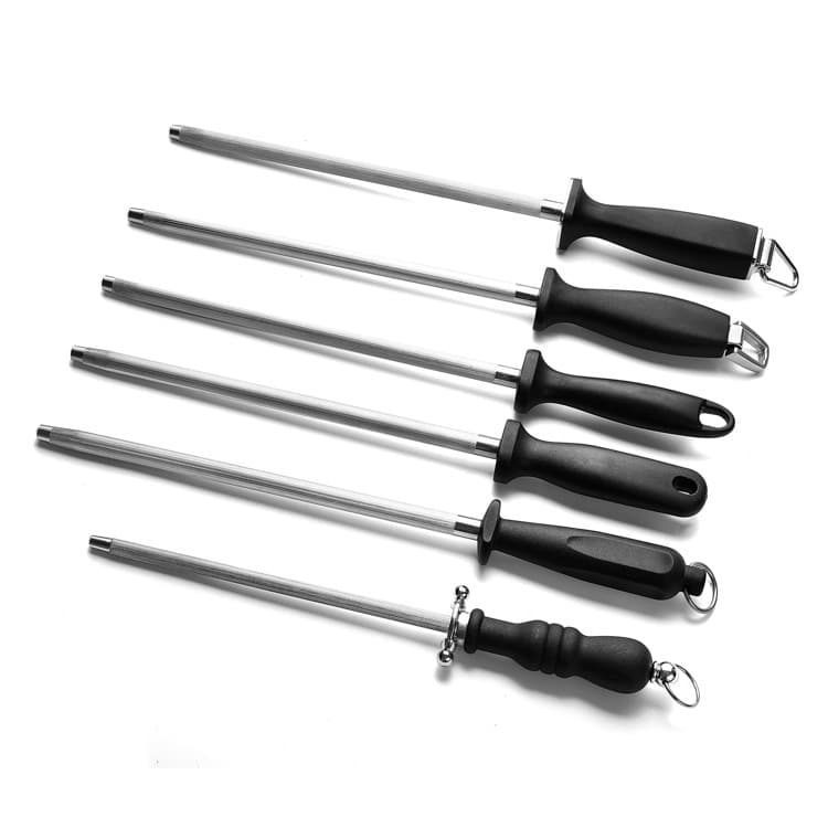 Factory Stock Kitchen Tool 8/10/12/14 Inch Carbon Steel Sharpening Rod Home Knife Sharpener Sharpening Stone