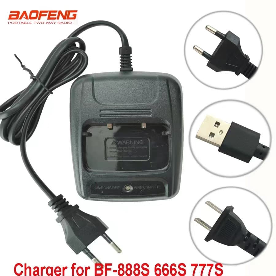 BAOFENG Baofeng walkie-talkie charger BF-888S 777S 666S charger USB/European regulations/American regulations