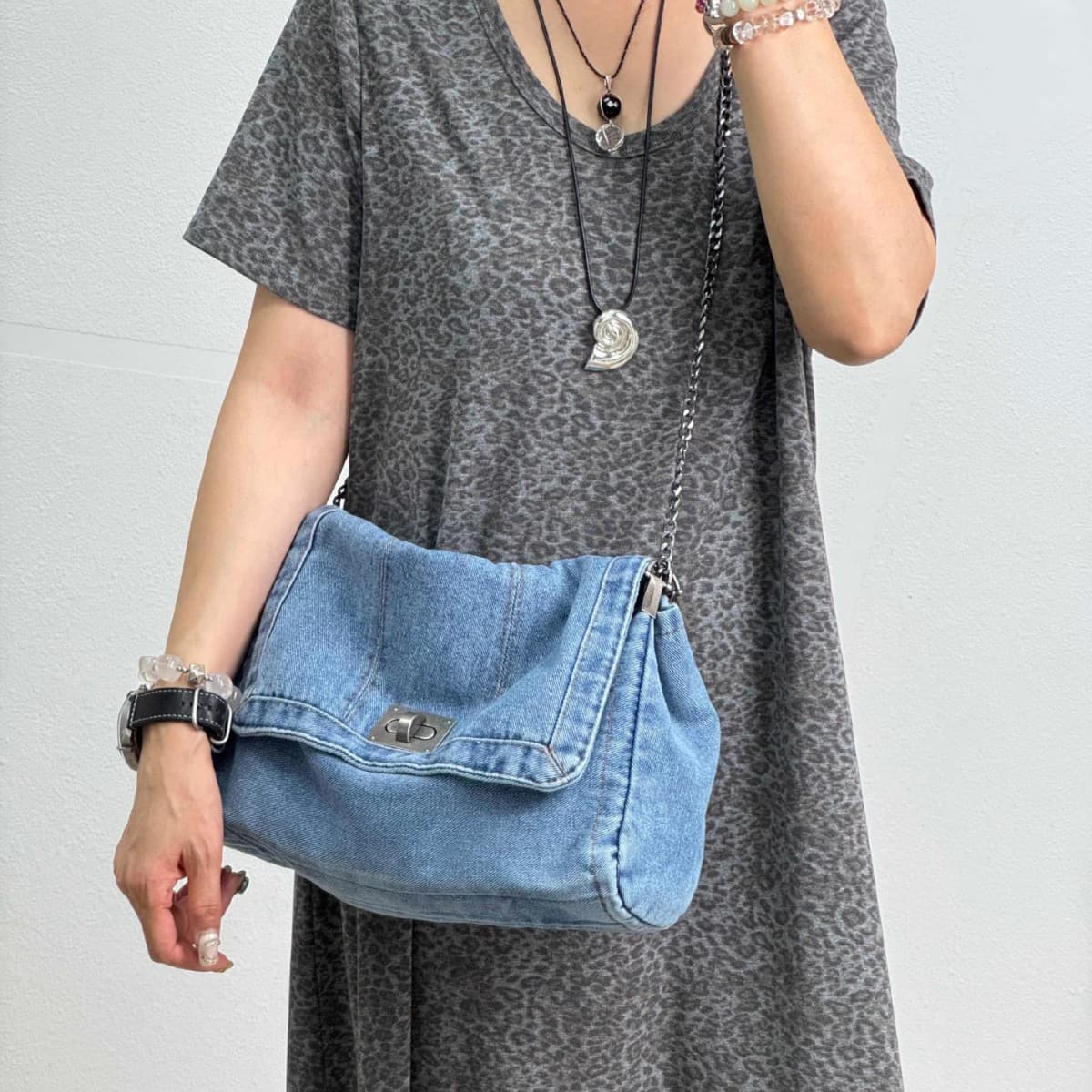 2026 New Trendy Canvas Tote Bag for Women, High-Aesthetic Vintage Fashion Single Shoulder Bag, Washed Canvas Crossbody Bag