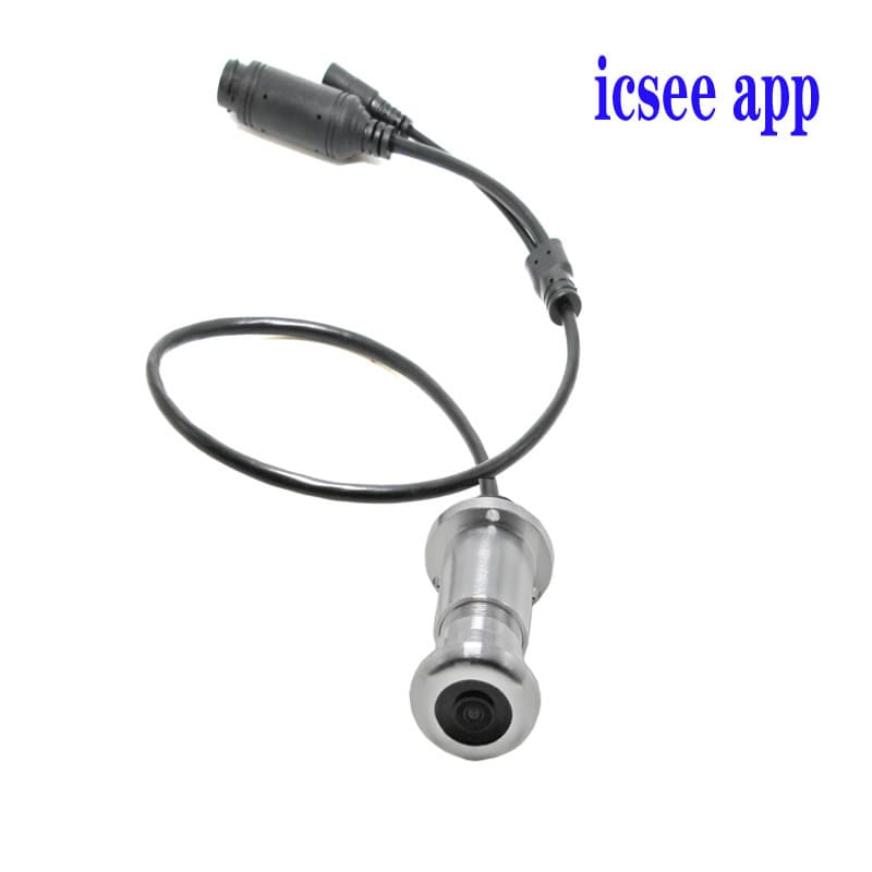 Anti-Theft Door Wide Angle Fish Eye 180 Degree Onvif Xiongmai 2MP Cat's Eye Camera POE Power Supply Metal Material