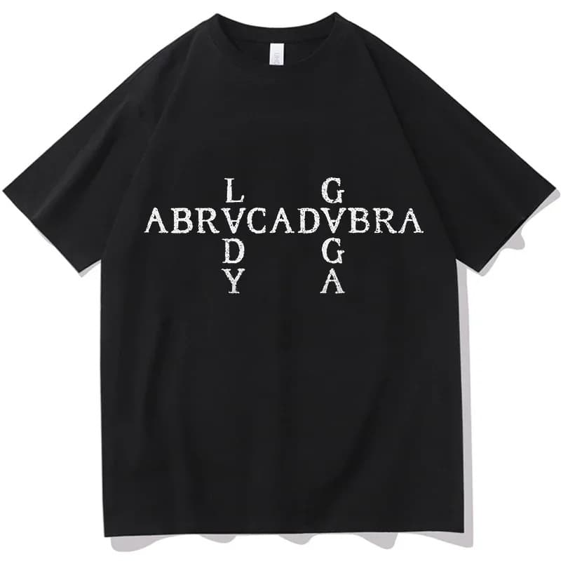2025 Lady Gaga Abracadabra T-Shirts Fashion T-Shirt for Women