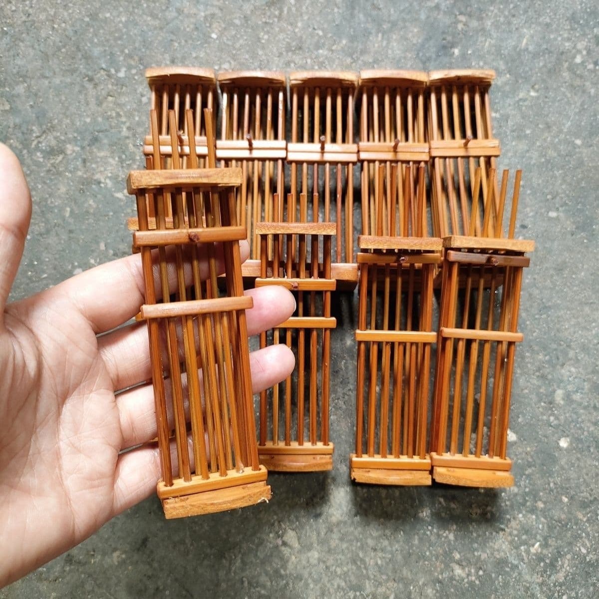 Handmade Grasshopper Cage, Feeding Cage, Accessories for Thrush Bird Cage, Bird Supplies