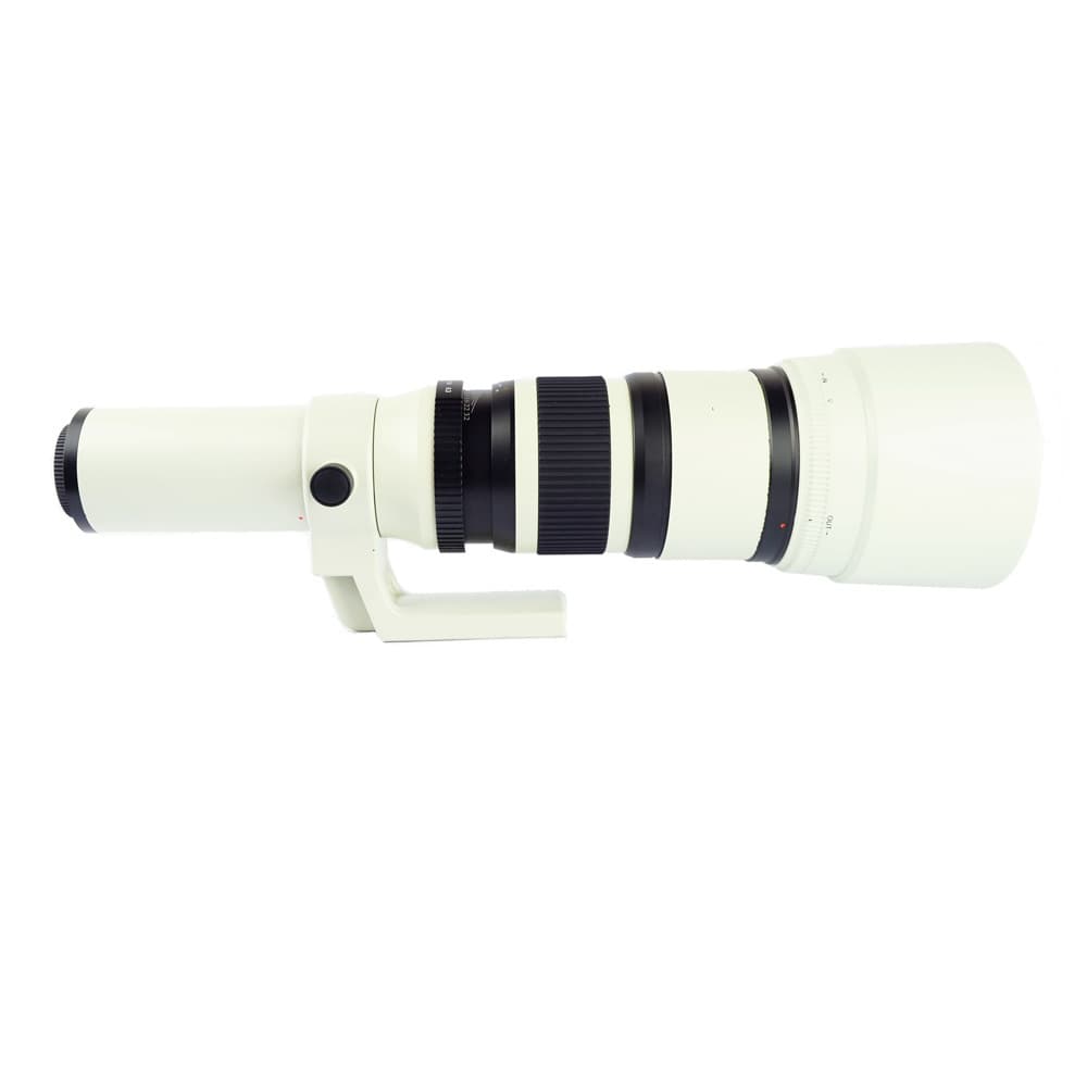 500mm F6.3-32 fixed focal length telephoto lens with large aperture for DSLR and mirrorless cameras, long-range shooting lens