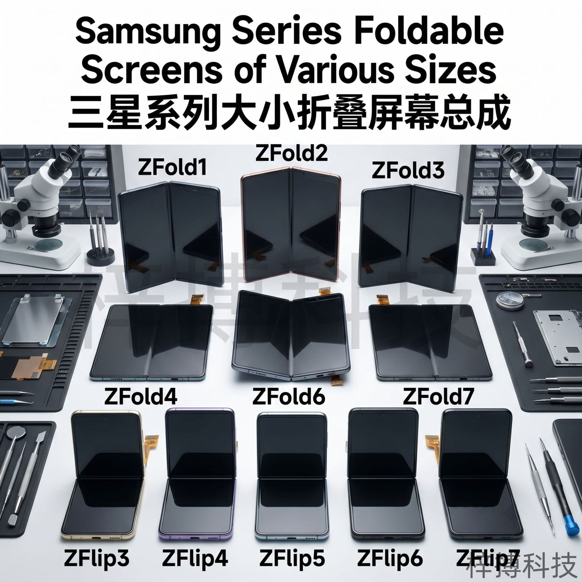 For Samsung Z Fold2/3/4/5/6/7 926 936 946 Phone Screen Assembly Original Screen
