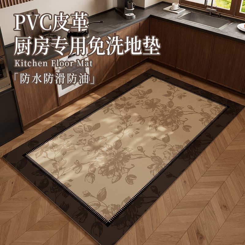 French Vintage Style Living Room Carpet Sofa Mat 2025 New Waterproof Vintage Light Luxury Style No-Wash Premium Feel