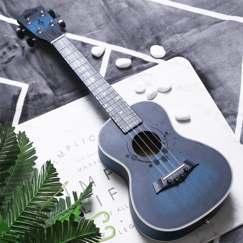 Ukulele for Beginners, Male and Female Students, Small Guitar, Solid Top 23-inch, Children's Entry 26-inch, Female Instrument Flagship Store