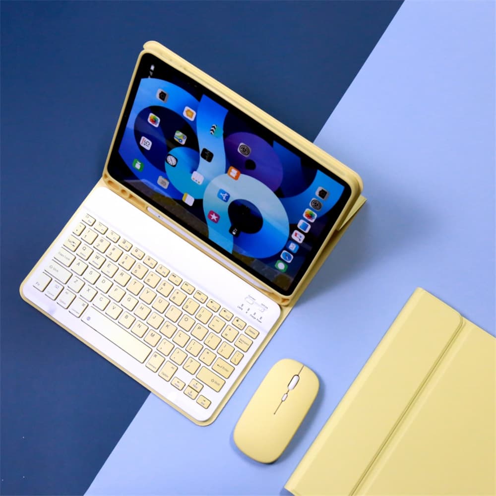 Compatible with iPad 10 Bluetooth Keyboard Case, iPad 11 2025 Magnetic Case, Air4 Leather Case, Air11 Pencil Slot