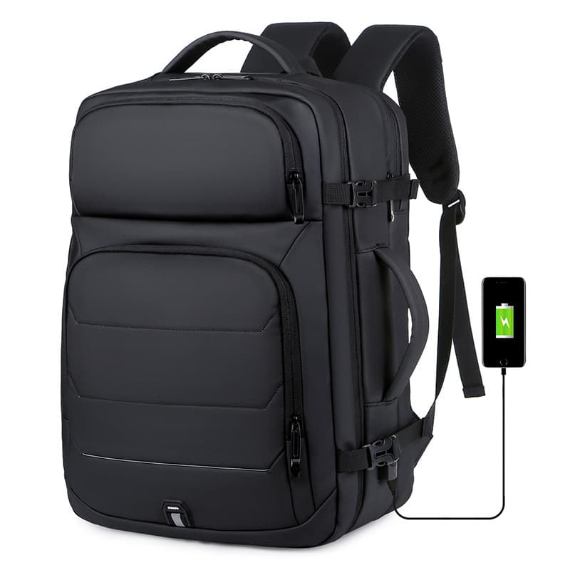 Cross-border Business Laptop Backpack for Men, Premium Expandable Large Capacity Waterproof Travel Backpack