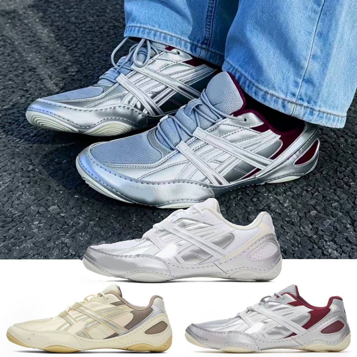 Hypersync New Arthur Series Thin Sole Retro Lightweight Wrapped Casual Sports Shoes Couple Running