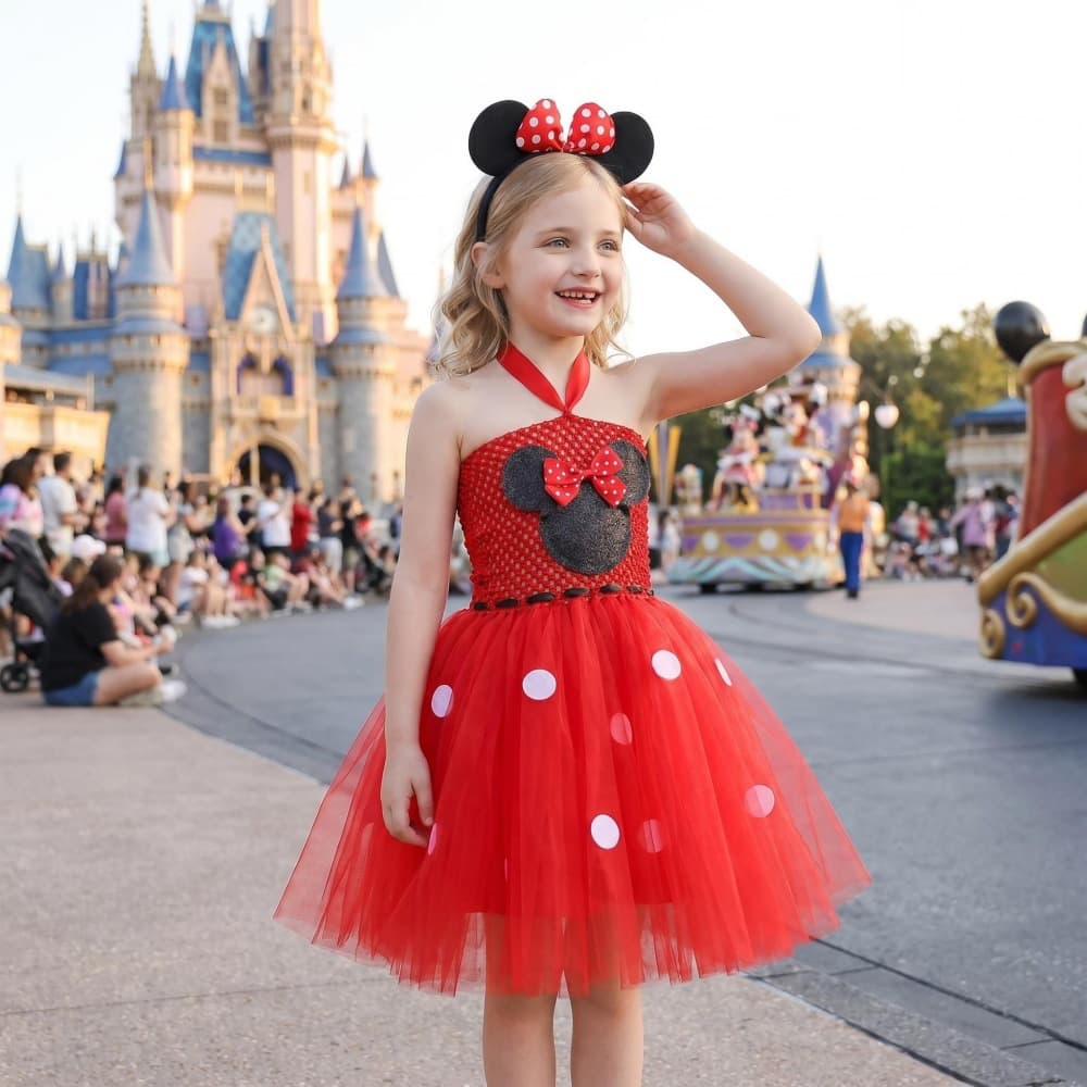 New cartoon Mickey Mouse tutu skirt for children Mickey princess skirt for girls photo studio to take photos Minnie style tutu skirt