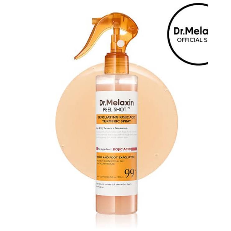 Cross-border Hot Seller Turmeric Kojic Acid Exfoliating Body Spray