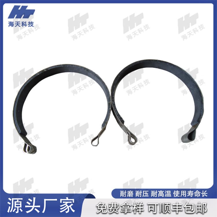 Factory Direct Sales High Wear-resistant High Strength High Performance Rubber-based Brake Ring for Construction Machinery