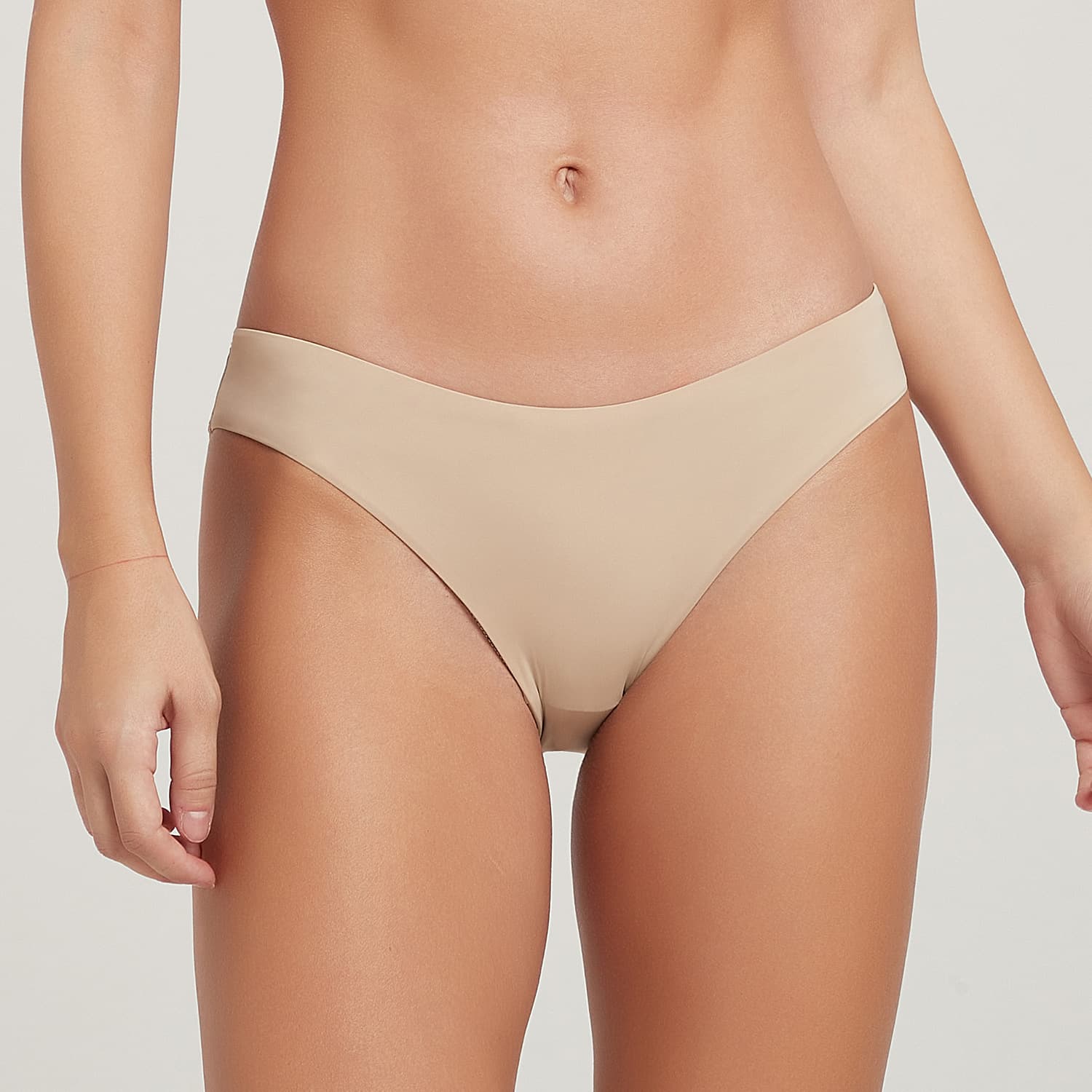 European and American Seamless Sexy Underwear Summer Thin Simple Versatile Candy Color Hip-Hugging Panties Breathable Low-Rise Triangle Briefs