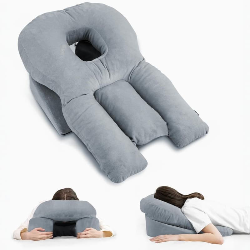 New Retinal Post-Surgery Face Pillow for Home Use, Prone Position for Vitrectomy, Eye Care Sleeping Pillow