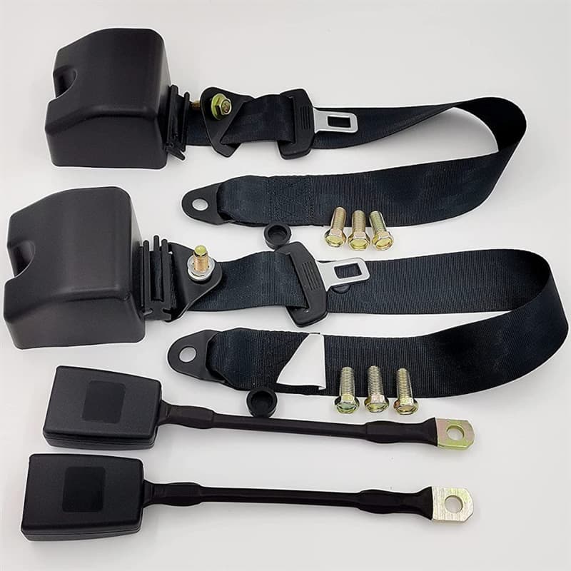 Car Driver Seat Three-Point Automatic Retractable Seat Belt, Bus Truck Three-Point Safety Belt