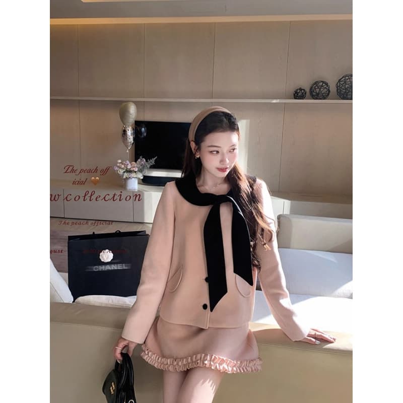 Little Chanel-style Suit Set for Women, Autumn/Winter Style Elegant High-end 2025 New Arrival Women's Fashion Socialite Chic Two-piece Dress