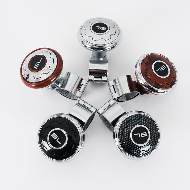 Car steering wheel power ball with bearing metal labor-saving steering assistant personalized steering wheel handle hand ball