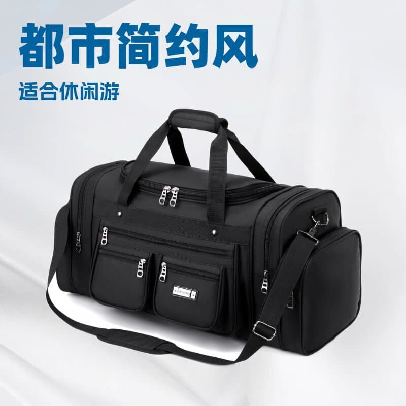 Multifunctional extra large capacity luggage bag moving travel tote bag water repellent shoulder bag business trip travel storage bag