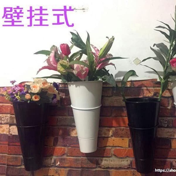 Wall-mounted multi-tiered flower rack, florist shelf, wrought iron flower rack, fresh flower display rack, flower buckets, display rack (free shipping)