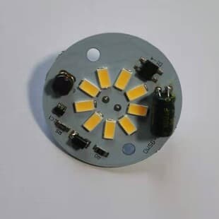 G4 3W LED Light Board, Light Source Diameter 4CM, LED Beads, Spot Light Crystal Light Board, SMD High Brightness