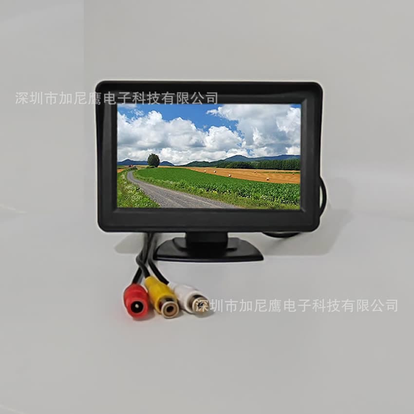 Jani Eagle 4.3-inch 5-inch AHD Monitor CVBS HD Surveillance Thermal Imaging Screen 2-Channel Video Switching RCA