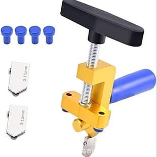 Glass Cutter Tile Cutting Tool Set Cutting Tool Diamond Glass Scorer for Thick Glass Home Use