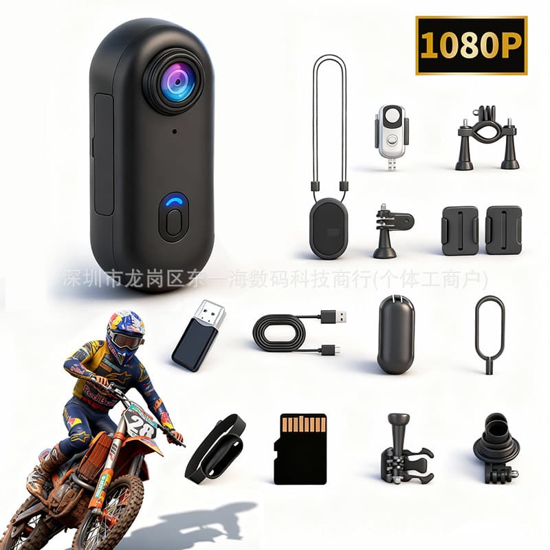 In Stock Thumb Riding Camera WIFI Magnetic Clip H88 Action Thumb Recorder Pet Vlog Portable