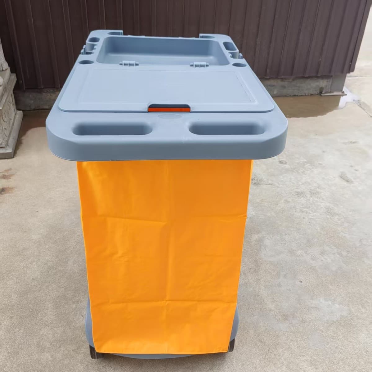 Beiao UP068 Multi-purpose Cleaning Hand Cart for Hotels, Restaurants, Airports, Commercial Spaces, Property Debris Cart