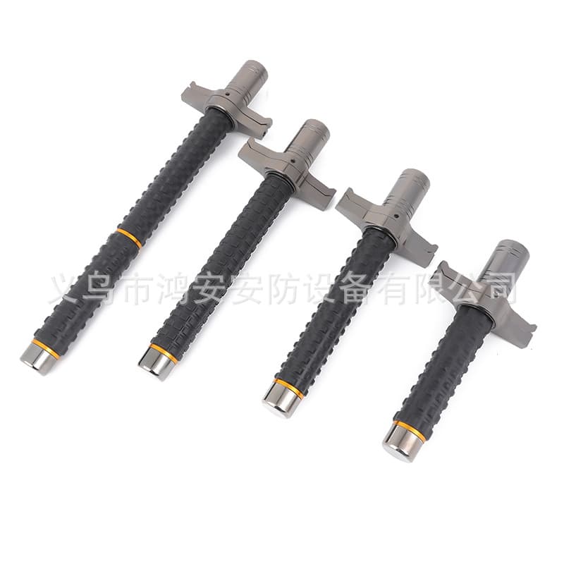 FOX Blade-Resistant Telescopic Baton Self-Defense Supplies Telescopic Rod Legal Self-Defense Weapon Three-Section Steel Rod Security Company