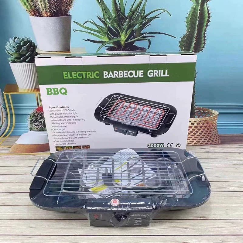 Cross-border Trade Oven Household Electric Barbecue Grill Indoor Smokeless Electric Grill Skewer Electric Barbecue Supplies Wholesale