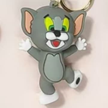 Pony Mecha Anime Girl Figure Soft PVC Keychain Cartoon Lanyard Pendant Backpack Accessory Creative Small Gift
