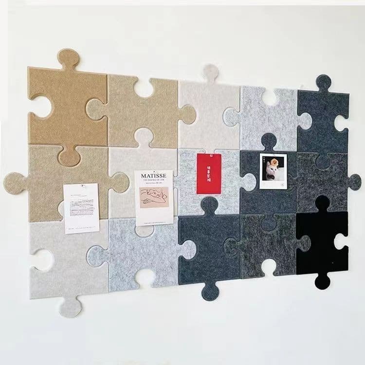Cross-border Instagram-style self-adhesive wallpaper, wall decoration background, 3D puzzle felt board, message board, photo display wall