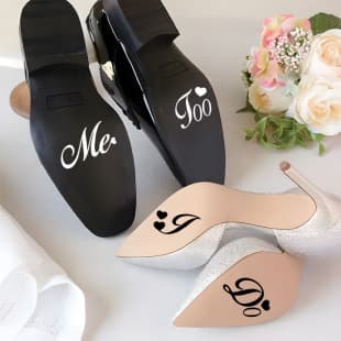 ZN3292C Cross-Border Best Seller Modern Minimalist Small Size High Heel Shoe Sole Decorative Sticker