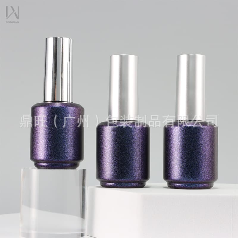 15ml nail polish bottle, nail polish glass empty bottle, spray light-proof nail polish functional glue bottle