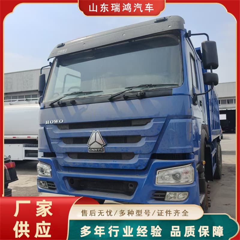 Cross-border export HOWO dump truck specialized for sand and gravel, 375/371 horsepower used tipper, HOWO muck truck