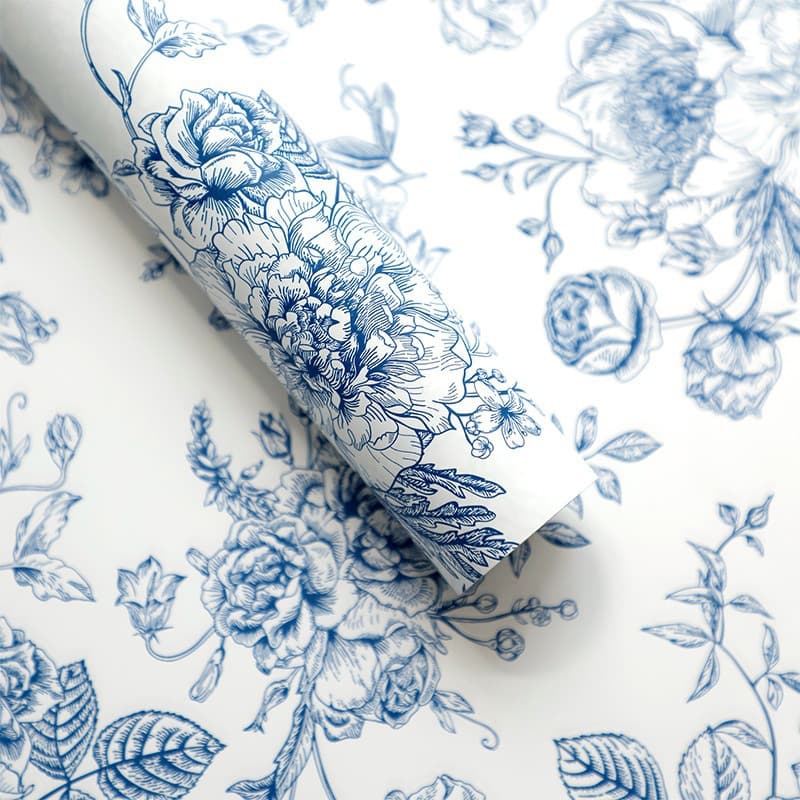 Floral Wrapping Paper Korean Style First Love Solid Color Paper Elegant Paper Premium Waterproof Paper Florist Bouquet Paper Fresh Flower Packaging Material
