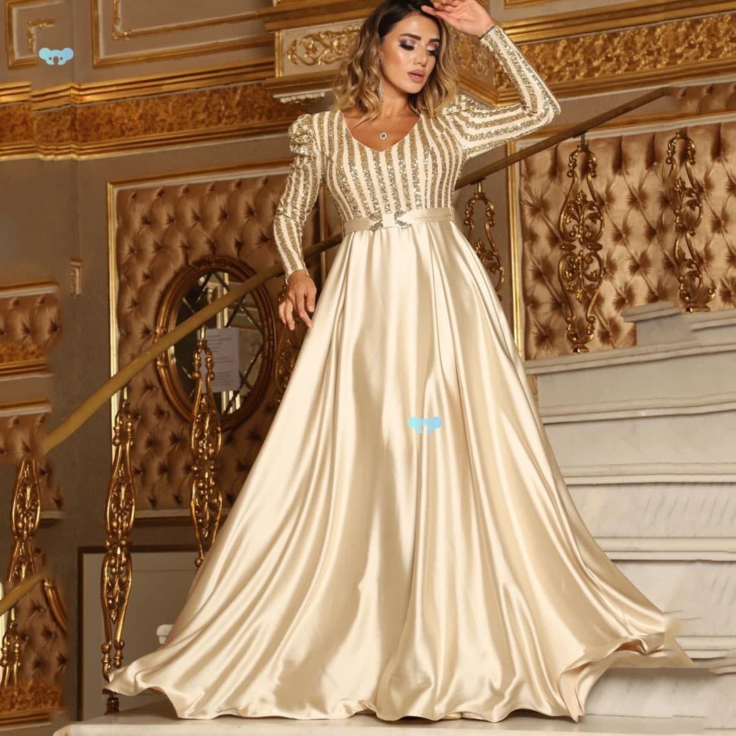 Plus Size Evening Party Dress Long Sexy Long Train Banquet Gown New