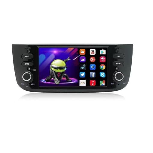 Compatible with 2010-2016 Fiat Punto Car Android Navigation GPS Navigation All-in-One MP5 Player