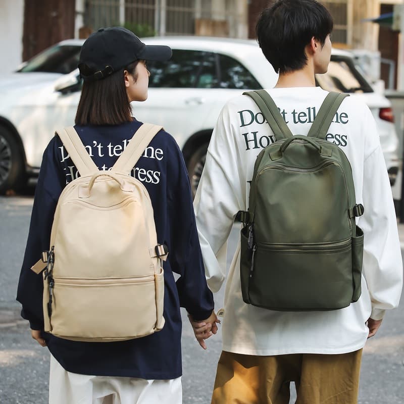 Schoolbag female college student Korean version high school student junior high school student computer backpack male 2024 new large capacity backpack