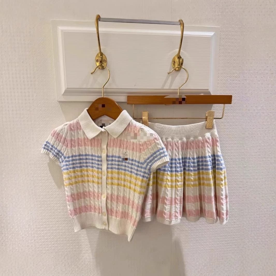 (Partial Stock) LAF New 2025 Two-Color Knit Set