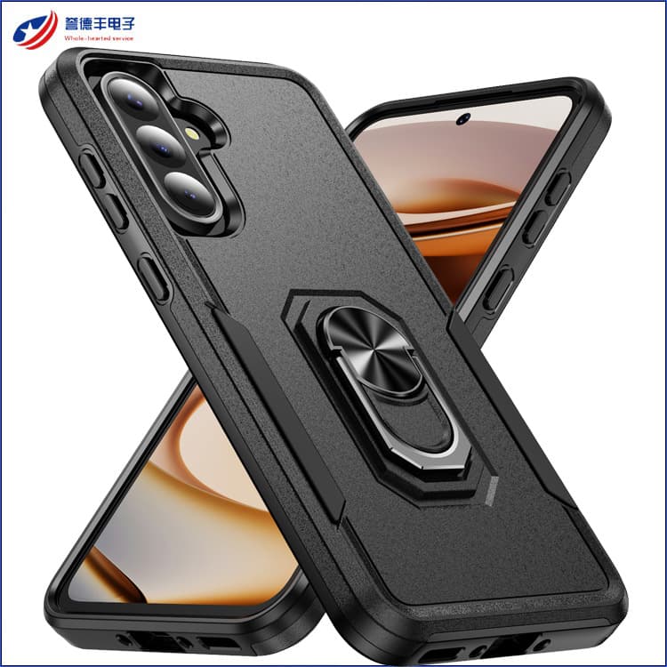 Pioneer compatible Samsung A56 phone case magnetic ring stand anti-drop protective cover case full coverage