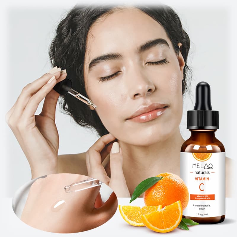 Cross-border VC Serum Moisturizing Vitamin C Concentrate Repair Firming Hydrating 30ml Serum Ampoule Wholesale