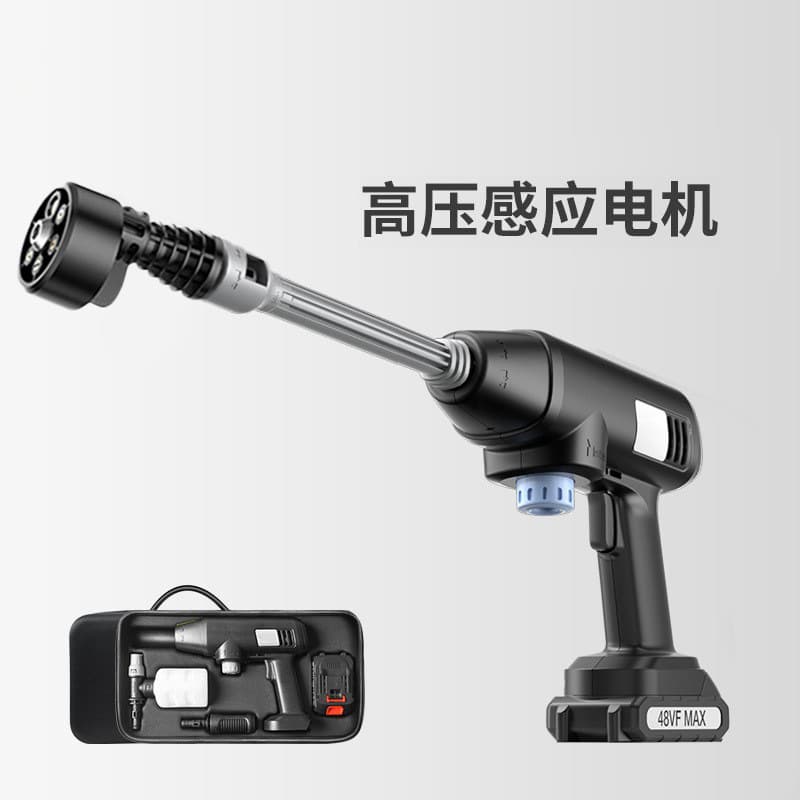 Laiben Wireless Car Wash Machine, Portable High-Pressure Water Pump for Cars and Home Use, High-Power Lithium Battery Water Pump Cleaning