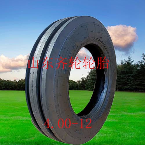 4.00-12 High-Wear-Resistant Guide Tires for Small Four-Wheel Agricultural Tractors