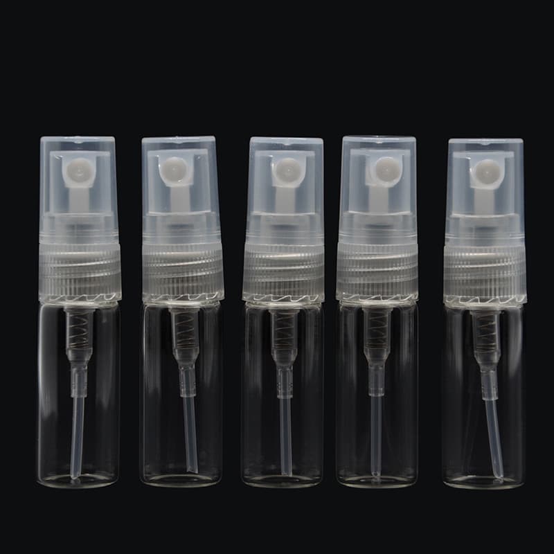 5ml Perfume Spray Bottle Refillable Atomizer 2ml 3ml 5ml 10ml Sample Glass Perfume Bottle