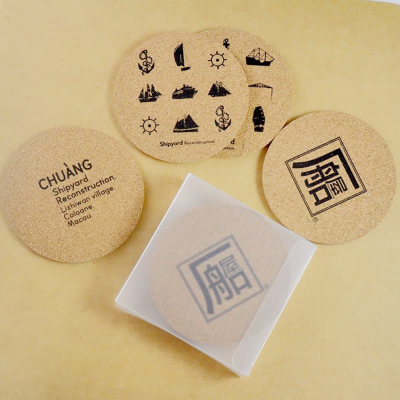 Custom Cork Puzzle Coaster Heart-Shaped Cork Coaster Laser Engraved Coaster Cafe Bar Coaster Placemat