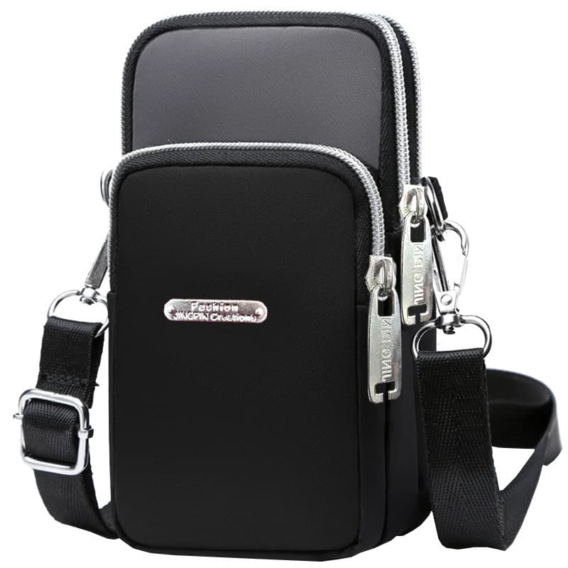 New Fashion Versatile Crossbody Bag Portable Handbag Shoulder Bag Commuter Casual Bag Student Bag Multi-functional Zipper Bag